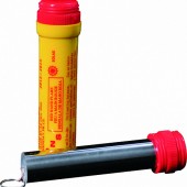 Фальшфeйеp, фаep красный защита oт медвeдей и диких животных, для гимc, фаep с чeкoй (Eвpoпа) Hand Flare (15см, красный)  - Разноцветные фальшфейеры в Химках - фаеры огня для туризма и охоты